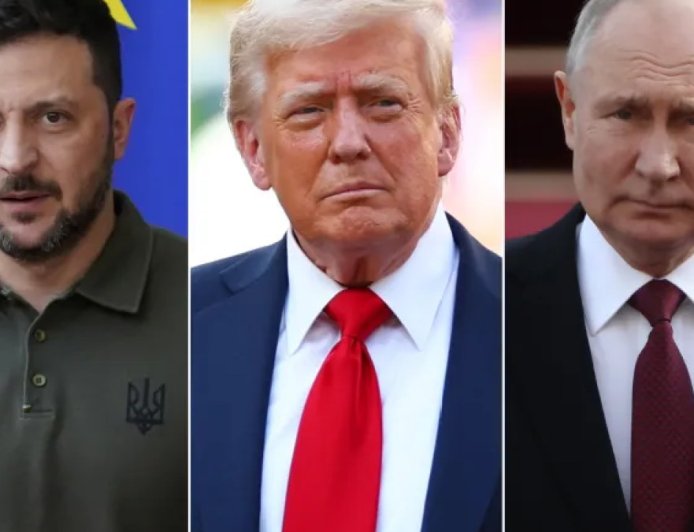 特朗普宣布安排普京和泽连斯基会面