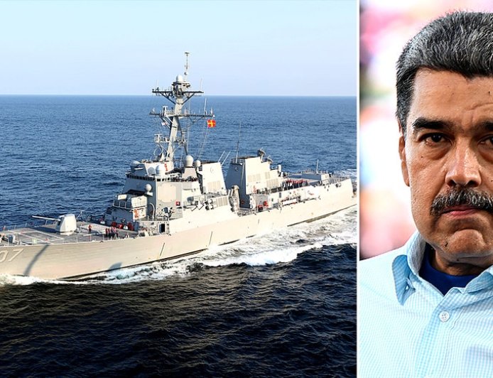 U.S. warships to patrol international waters around Venezuela as Trump vows to stop cartels