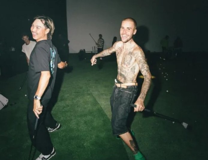 ‘We have to go’ – How ‘spontaneous text’ sparked unlikely friendship between Justin Bieber and golf cult hero