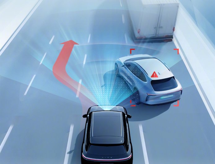 全新问界 M7 首搭舱内激光视觉方案，锥桶也能识别