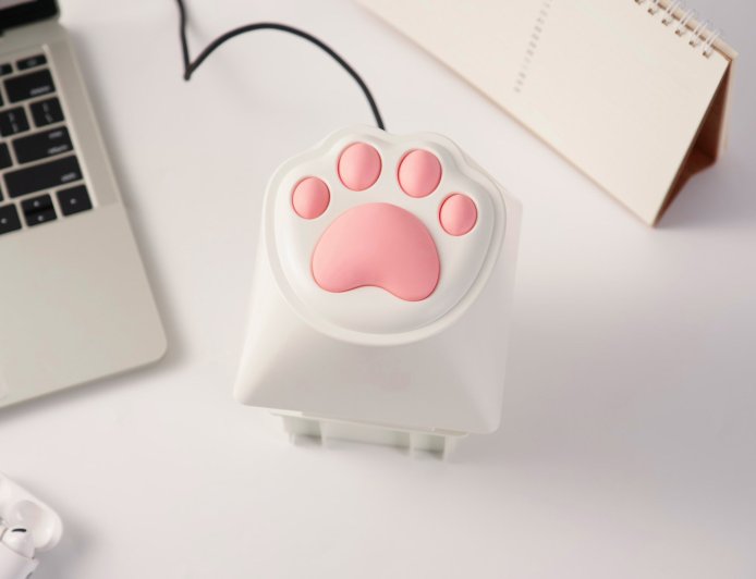 Keychron 渴创推出猫爪巨轴单键键盘，39.99 美元