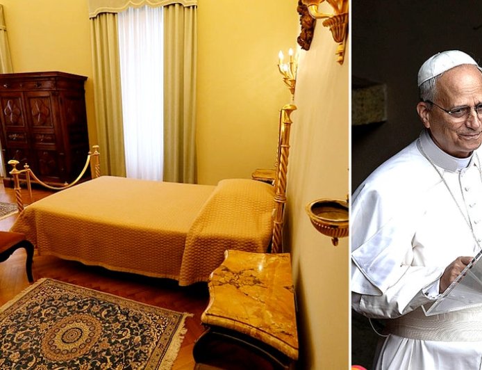 Pope Leo opts to share papal residence with four associates, breaking with tradition