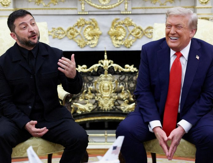 特朗普称美国不会向乌克兰派地面部队