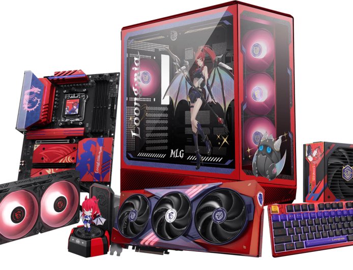 微星推出全套 MLG“魔龙姬”二次元 IP 硬件，覆盖板卡机电散键鼠