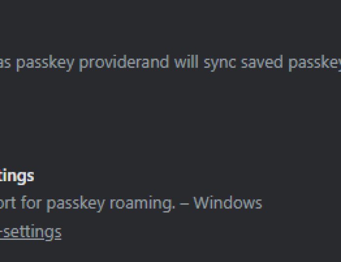 微软 Canary 频道 Edge 浏览器测试新功能:跨设备同步 Passkey 通行密钥