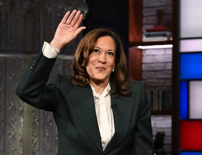 Kamala Harris' book promotion push skewered online as 'nationwide comedy tour'