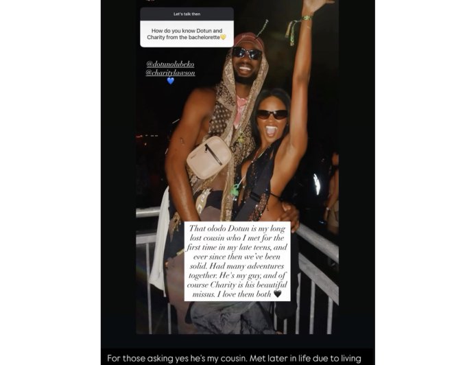 Bachelorette’s Dotun Reveals 'Love Is Blind UK' Star Demola Is His Cousin