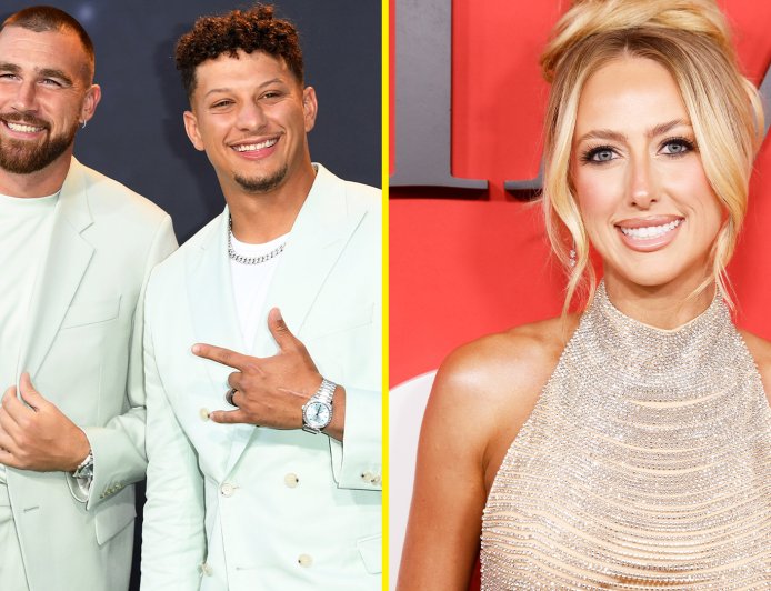 Patrick Mahomes’ wife sends two-word message to Chiefs QB and Travis Kelce after ‘mind-blowing’ joint announcement