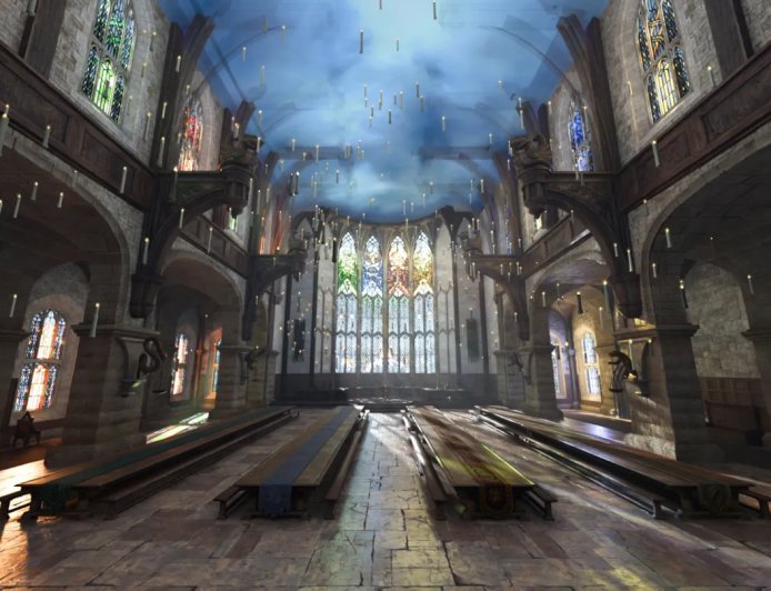 苹果 Vision Pro 独享：哈利・波特“霍格沃茨礼堂”空降，魔法世界“触手可及”