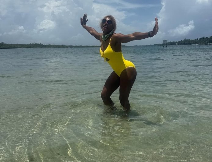 Serena Williams Shows Off Her Figure After Using a Weight Loss Drug