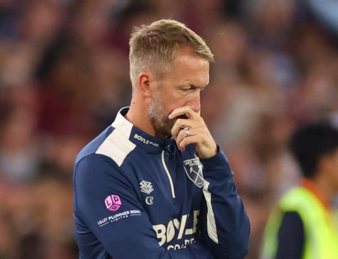 West Ham suffer Premier League’s worst start in history as Graham Potter oversees record low