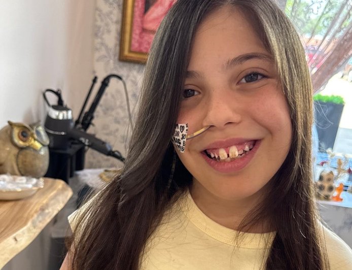 Girl with heart failure calls dad with life-changing message after 200-day hospital stay