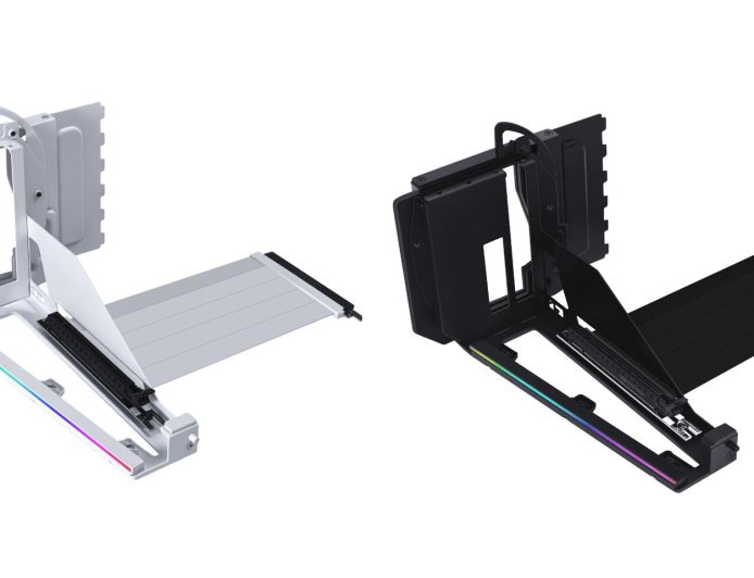 联力推出多向可调竖装 RGB 显卡支架:附带 PCIe 5.0 延长线,74.99 美元