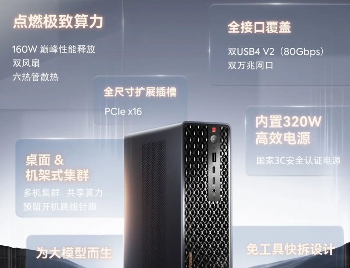 铭凡预告 MS-S1 MAX 迷你 AI 工作站:USB4 V2(80 Gbps)接口 + 双万兆网口,AMD 锐龙 AI Max+ 395 处理器