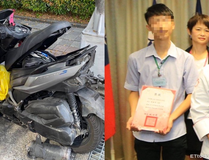 獨／總統獎特教生變助教超勵志　返校拿手機竟遭無照男撞死