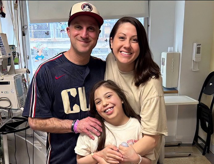 Parents of girl whose touching heart transplant story went viral thank donor family for gift of life