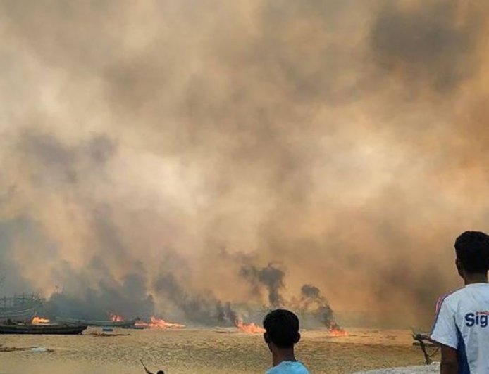 缅甸叛军向西部战略要地边境推进，中印密切关注