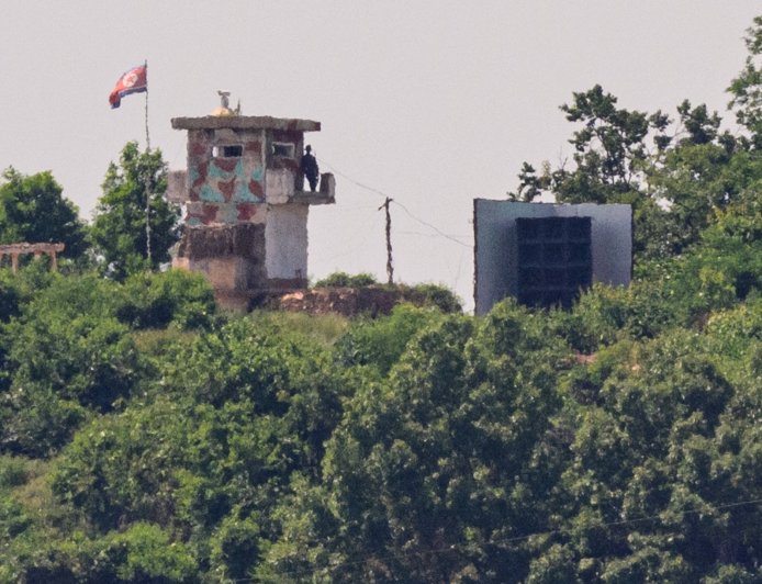 朝鲜指责韩国军队在边境附近鸣枪示警