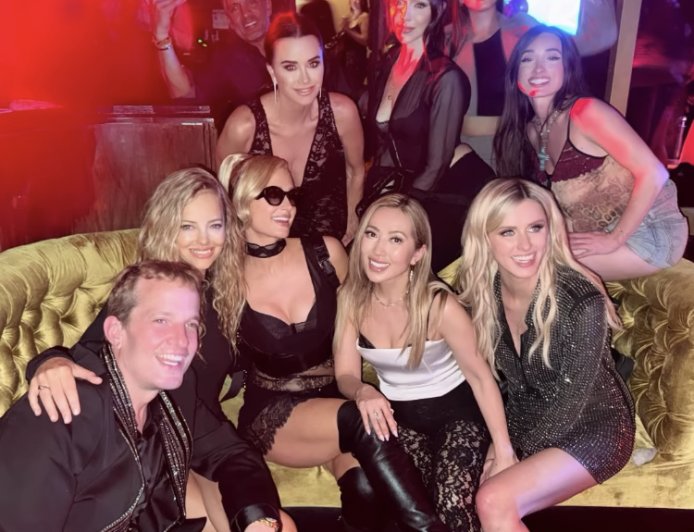 Bijou Phillips Parties With Kyle Richards and Mauricio Umansky