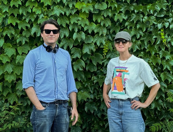 How Benjamin and Jodie Caron Went from Playing Business in Their Childhood Home to Launching Square Eyed Pictures