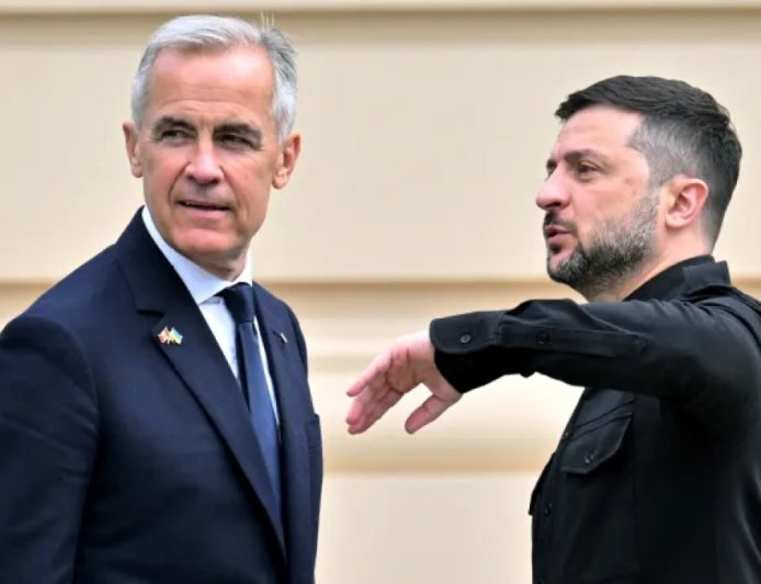 加拿大总理卡尼会见泽连斯基，支持乌克兰安全保障