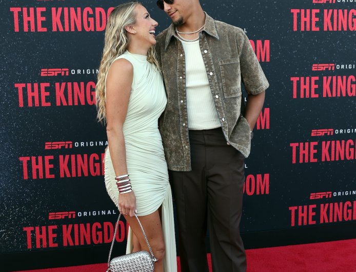 Brittany Mahomes Dazzles Alongside Patrick at ‘The Kingdom’ Premiere