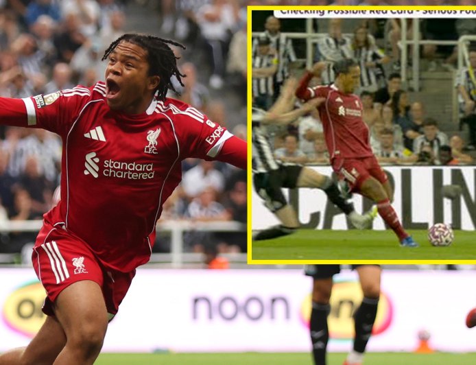 Alan Shearer slams ‘stupid’ Anthony Gordon after red card as Liverpool break Newcastle hearts in Premier League thriller