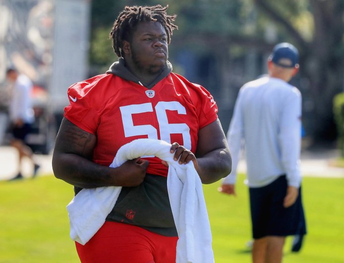 Heaviest player in NFL history gets brutally cut after failing to lose weight