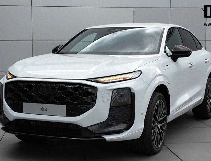 新一代奥迪 Q3 Sportback 轿跑 SUV 实车曝光,提供插混动力