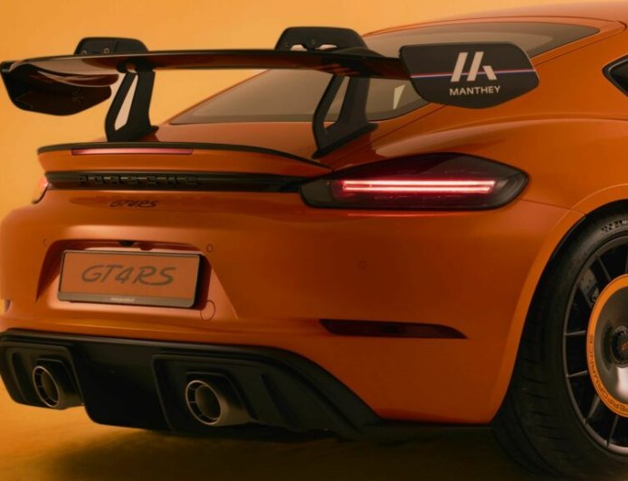 全球仅 1 辆:保时捷展示“郁金香”特别版 718 Cayman GT4 RS 超跑