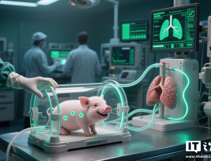 世界首例！中国团队将基因编辑猪肺成功移植人体