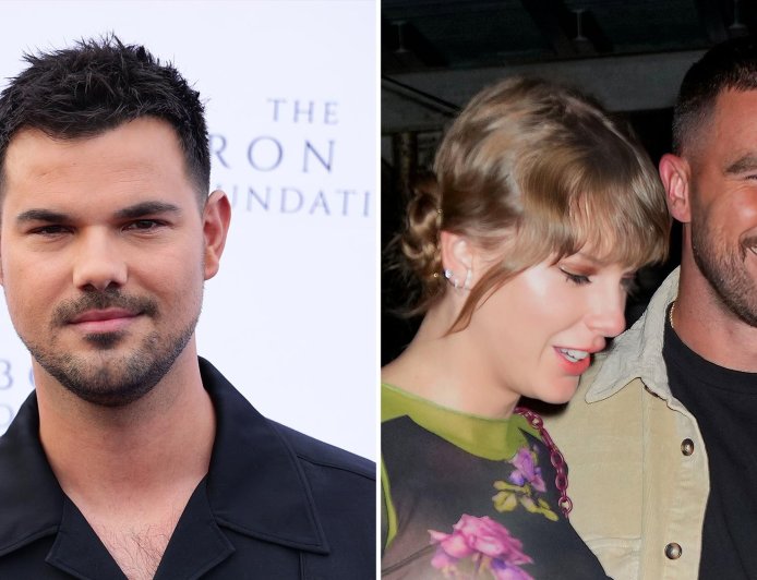 Taylor Swift's Ex Taylor Lautner Reacts to Travis Kelce Engagement