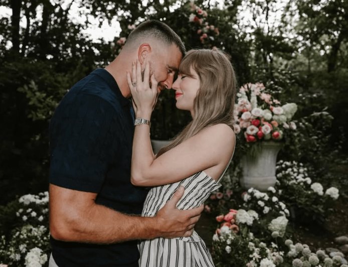 Andy Reid joked he’s responsible for Travis Kelce and Taylor Swift engagement as details of stunning $550k ring emerge