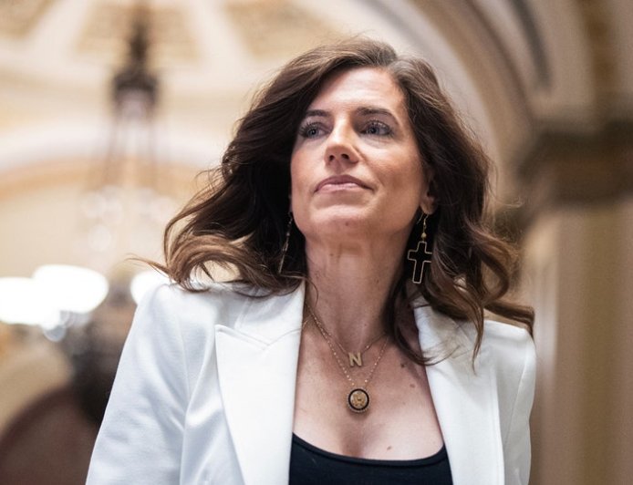 Nancy Mace blasts 'lunatic rage' after sparring with protesters at rowdy town hall