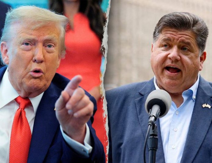 Trump says 'incompetent' Illinois governor, 'no better' Chicago mayor should call him for help with crime