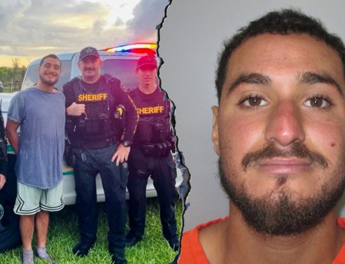 Illegal alien flashes beaming smile in arrest photo after allegedly battering a federal officer