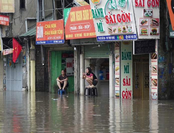 台风“剑鱼”在越南的致死人数上升