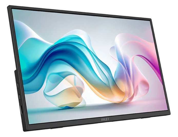 微星推出 PRO MP165 E6 便携显示器:15.6" 60Hz FHD IPS,支持 USB-C 一线连