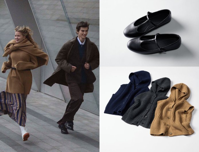 UNIQLO : C秋冬搶先推薦!990元T字芭蕾鞋、凱特布蘭琪同款話題襯衫必收