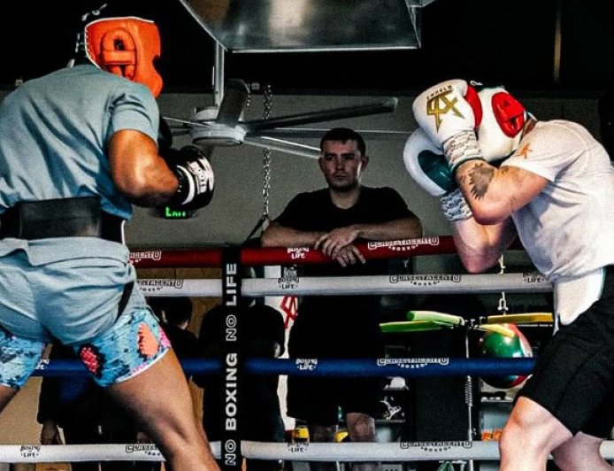 Canelo Alvarez sparring undefeated ex-world champion who claims Terence Crawford ‘avoided’ him ahead of fight