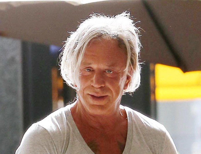 Mickey Rourke Unrecognizable As Troubled Star Retreats Into Hiding