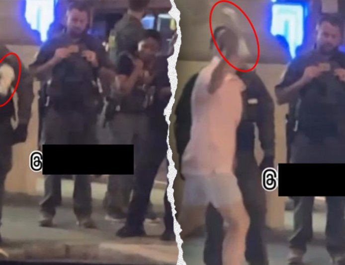 DC man accused of hurling sandwich at federal officer escapes indictment