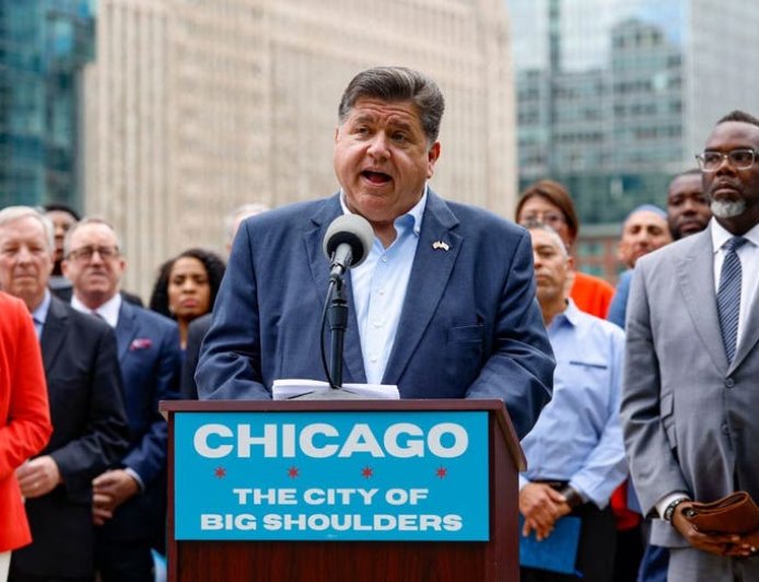 Pritzker says 'action will be met with a response' after Trump threatens to send National Guard to Chicago
