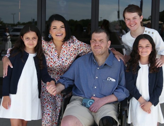 Trump salutes Sgt. Michael Verardo, wounded Afghanistan veteran who inspired Independence Fund’s Trackchairs