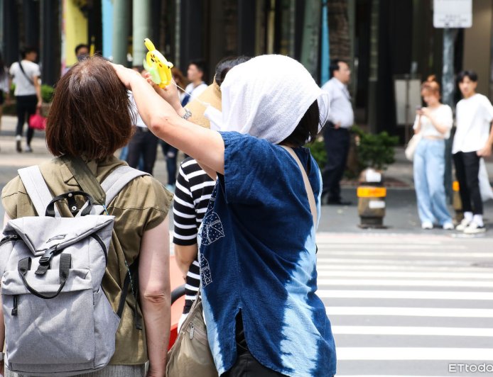 快訊／新北五股熱飆39度　6縣市「高溫警示」