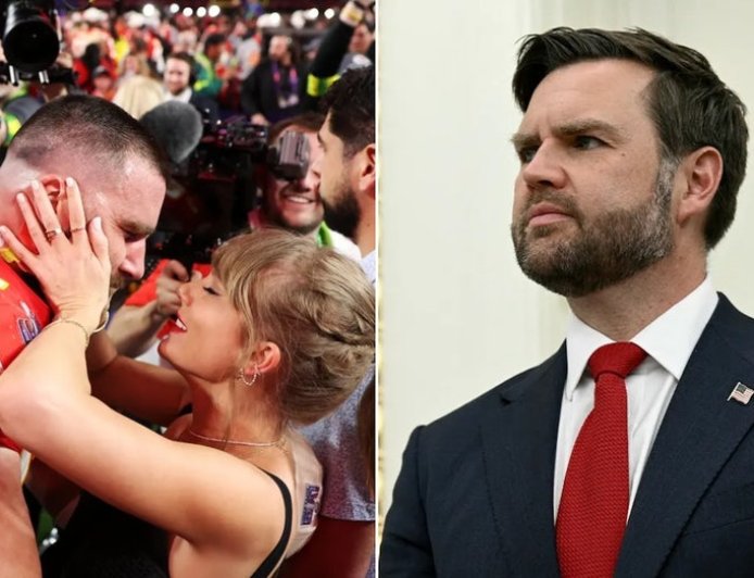 JD Vance warns NFL referees against Chiefs favoritism after Travis Kelce-Taylor Swift engagement