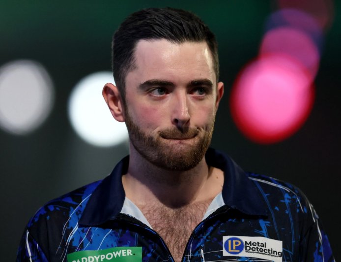 ‘What have you done?’ – Darts cult hero’s hilarious reaction to copping brutal fine for cheeky Luke Humphries gesture