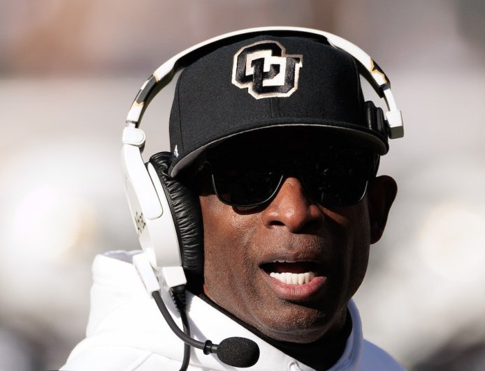 Deion Sanders Returns to Coaching With Portable Toilet After Cancer Surgery