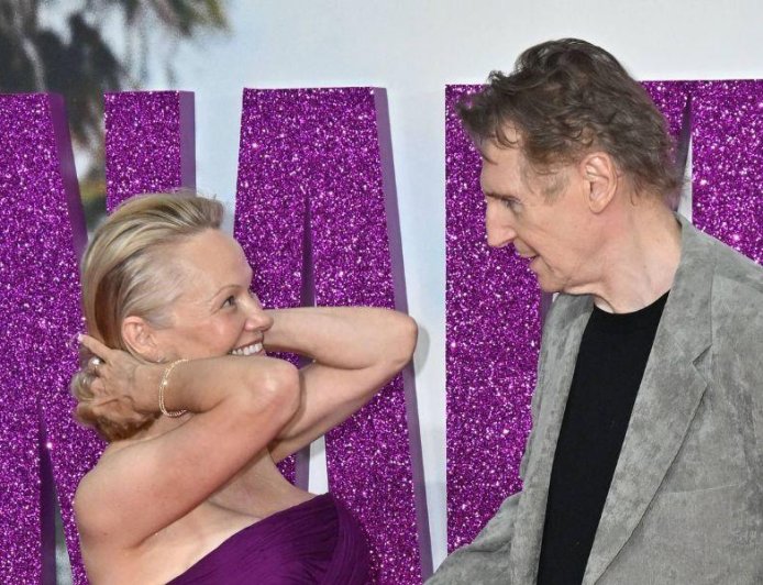 Pamela Anderson And Liam Neeson’s Alleged PR Romance Denied By Sources