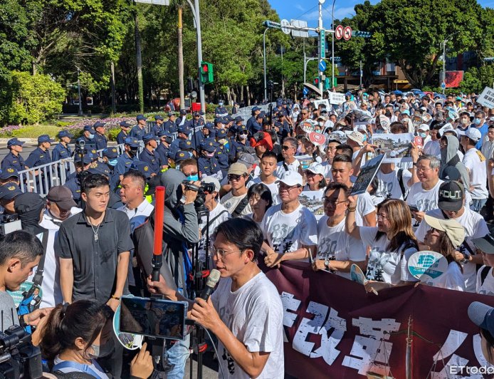 民進黨批走讀活動攻擊員警 民眾黨斥抹黑:完全悖離事實